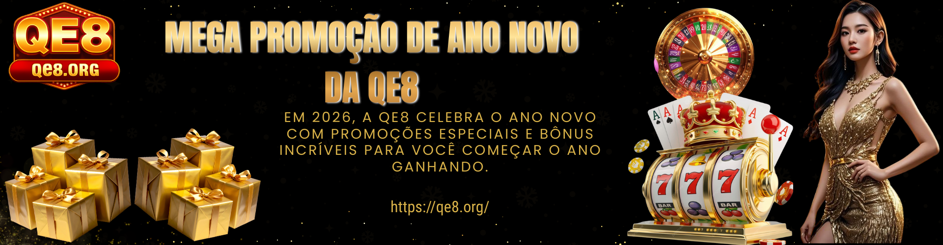 QE8 mega promoção em 2026